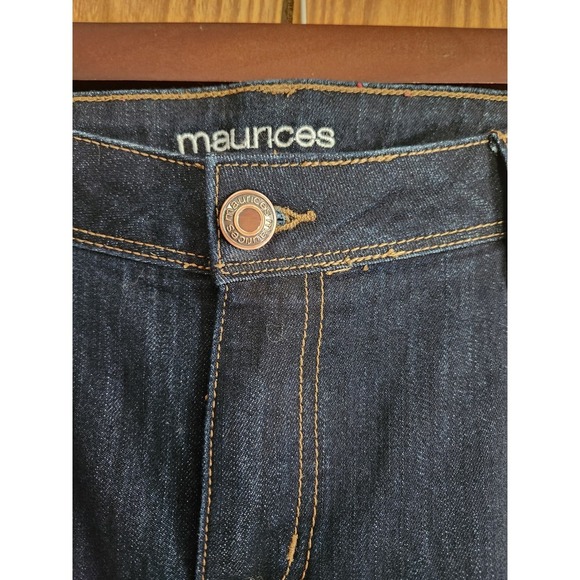 Maurices Dark Wash Bootcut High-Rise Womens Jeans Size 16 Reg - Picture 9 of 9